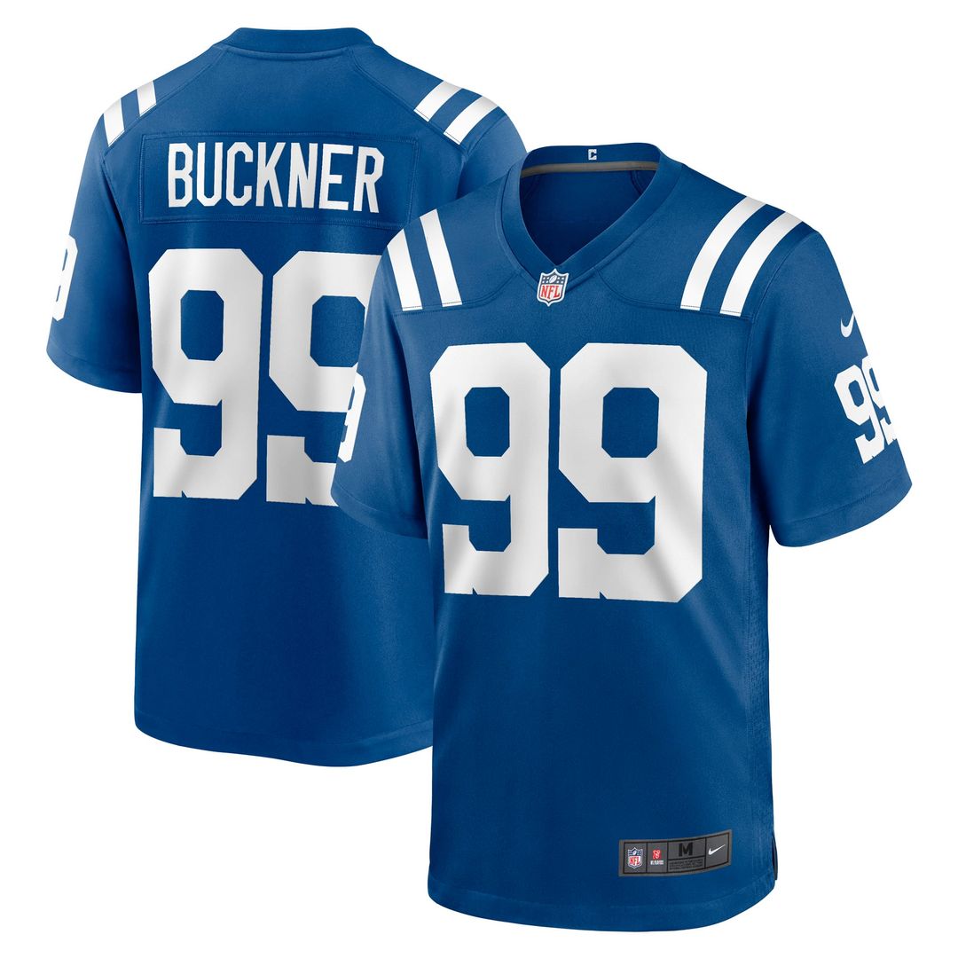 DeForest Buckner Indianapolis Colts Game Jersey - Royal
