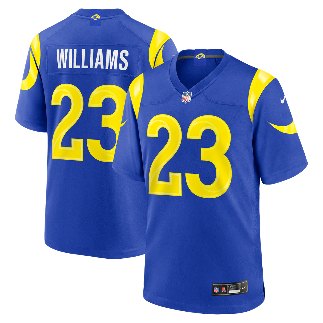 Kyren Williams Los Angeles Rams Classic Sol Game Jersey