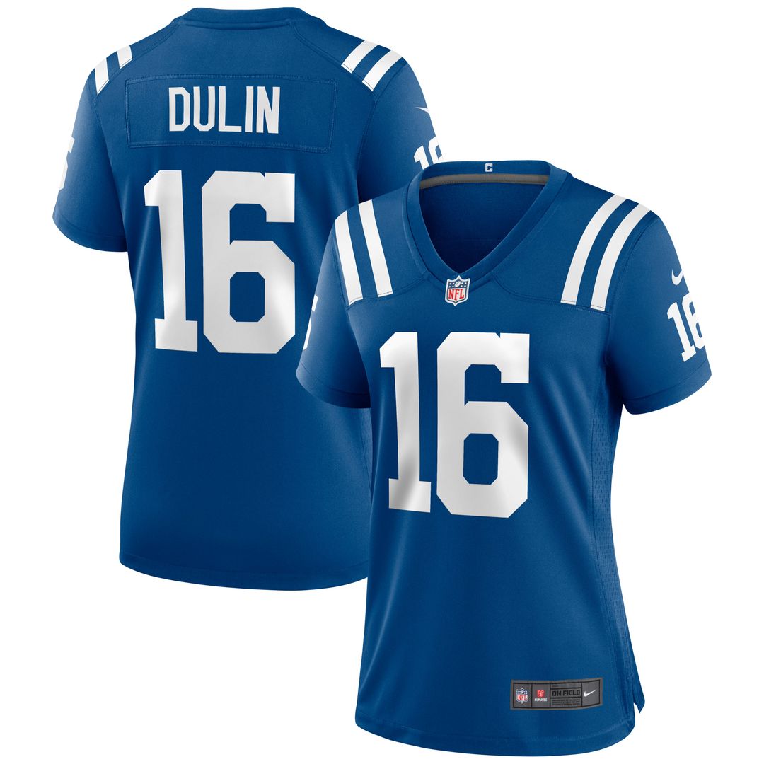 Ashton Dulin Indianapolis Colts Women's Game Jersey - Royal