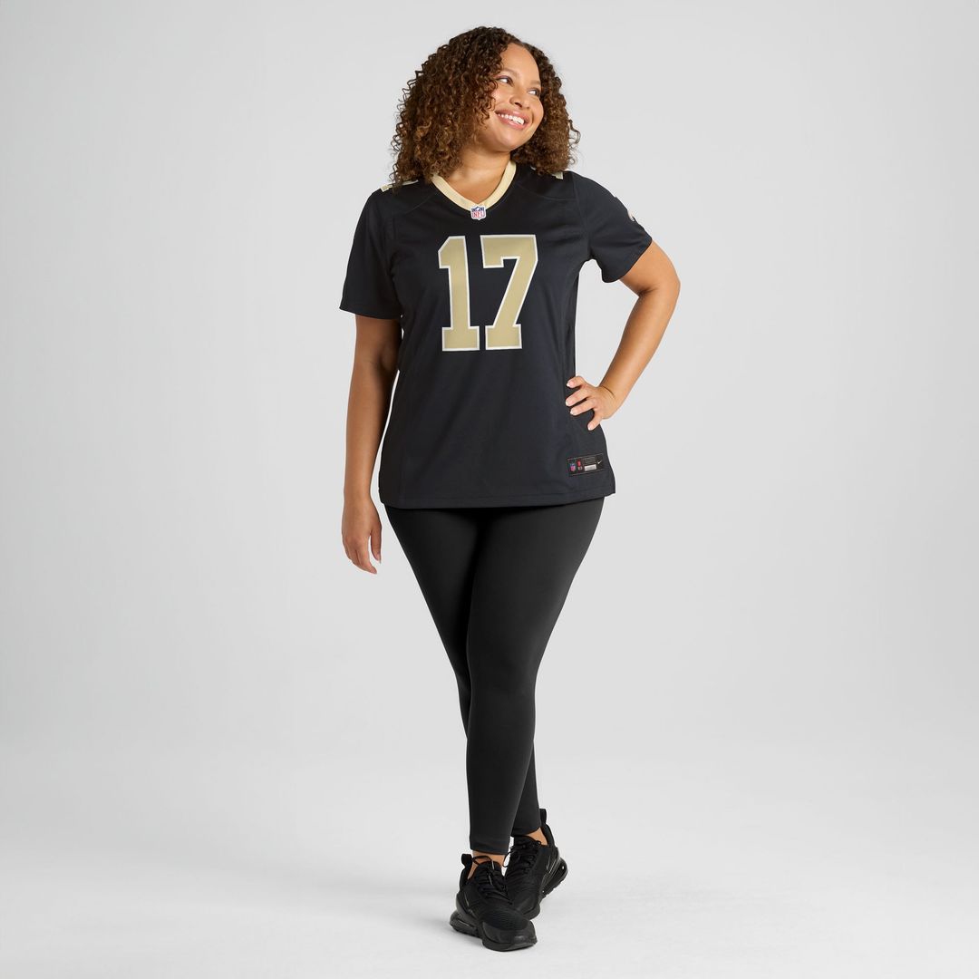 Trey Palmer New Orleans Saints Women's Team Game Jersey - Black