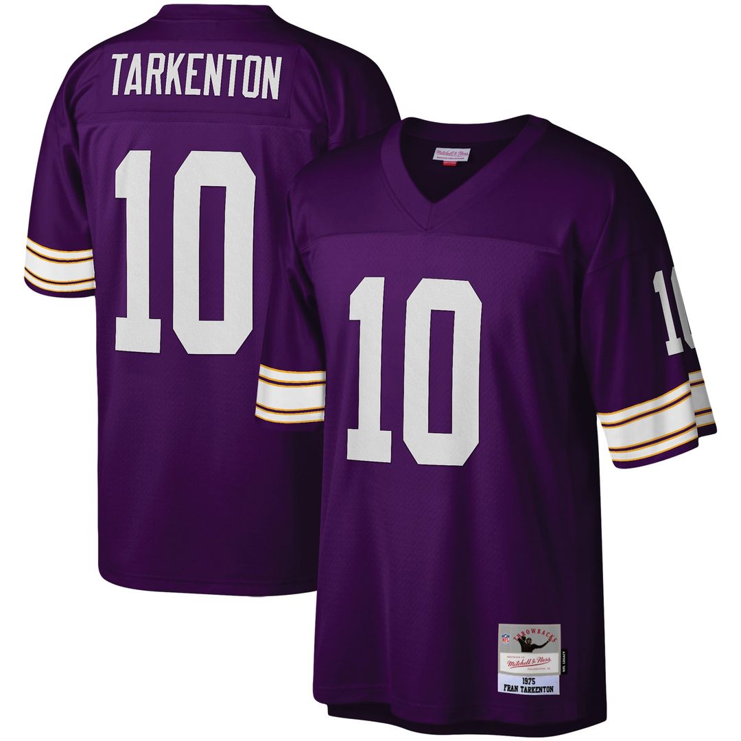 Fran Tarkenton Minnesota Vikings Legacy Replica Jersey - Purple