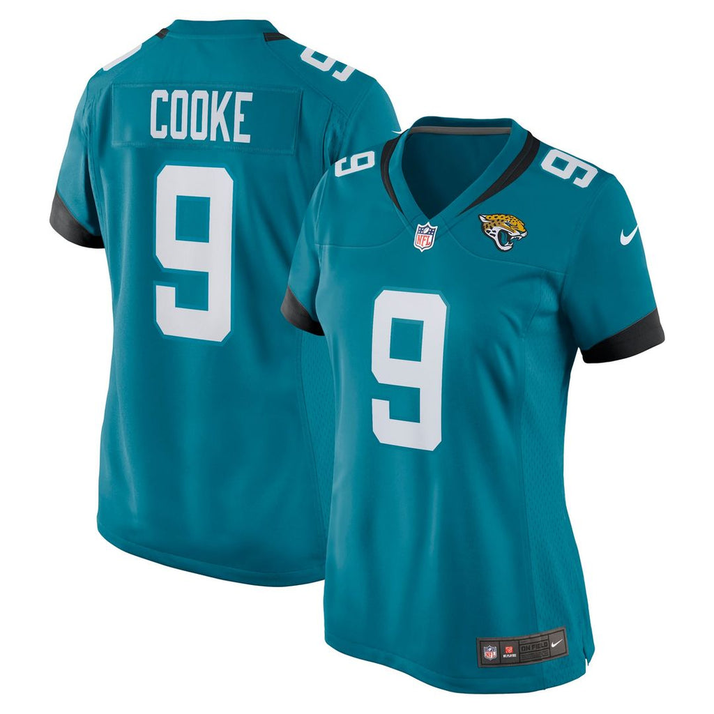Logan Cooke Jacksonville Jaguars Women's Game Jersey - Teal