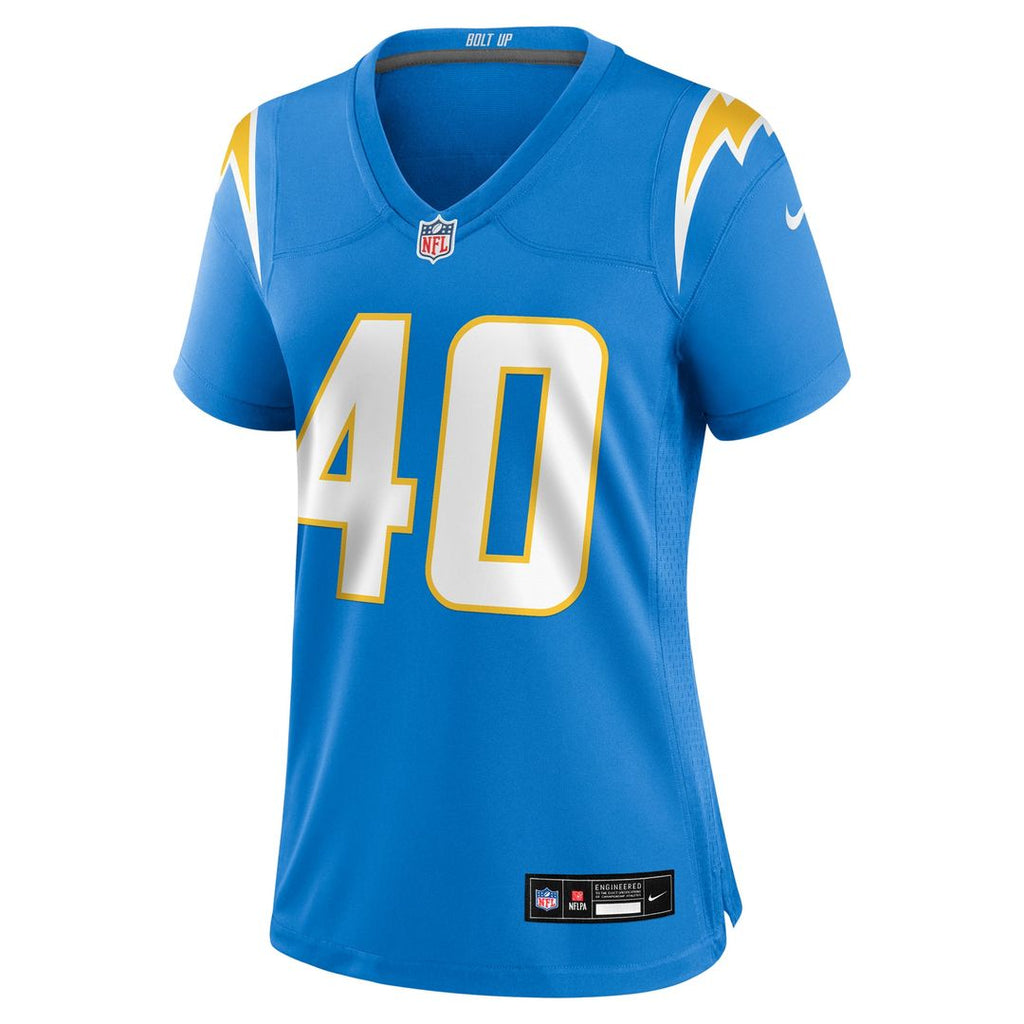 Kendall Williamson Los Angeles Chargers Women's Team Game Jersey - Powder Blue