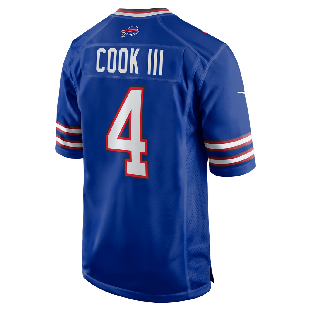 James Cook III Buffalo Bills Team Game Jersey - Royal
