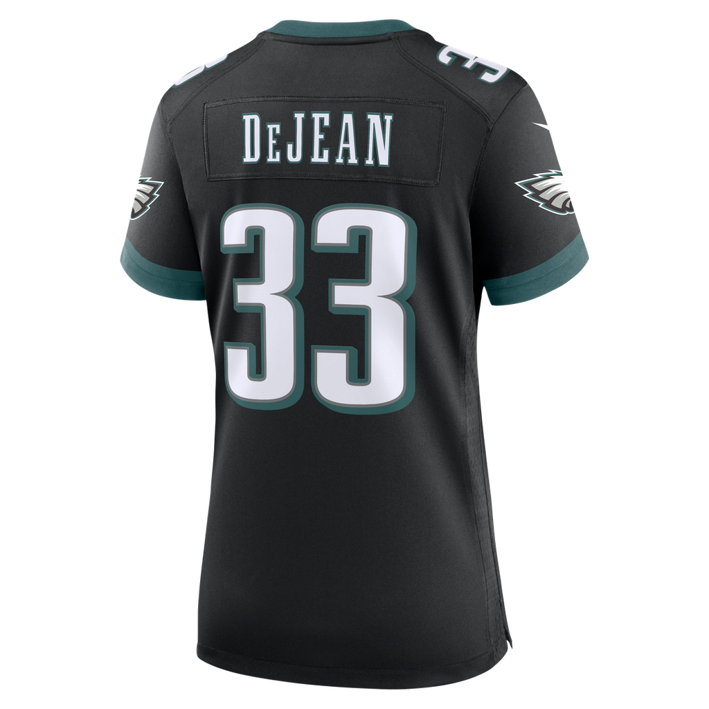 Cooper DeJean Philadelphia Eagles Women's Team Game Jersey - Midnight Green