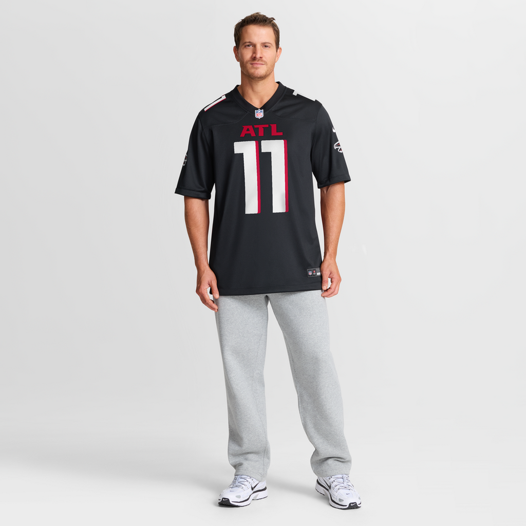 Jalon Walker Atlanta Falcons Team Game Jersey - Black