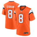 Jarrett Stidham Denver Broncos Team Game Jersey - Orange