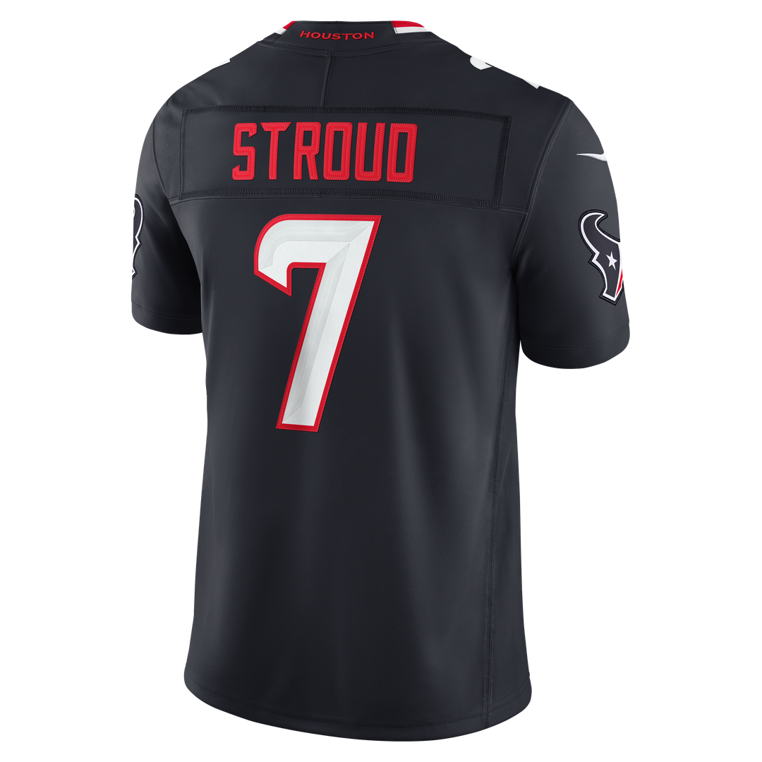 C.J. Stroud Houston Texans Team Vapor F.U.S.E. Stitched Limited Jersey - Navy