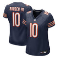 Luther Burden III Chicago Bears Women's Team Game Jersey - Navy