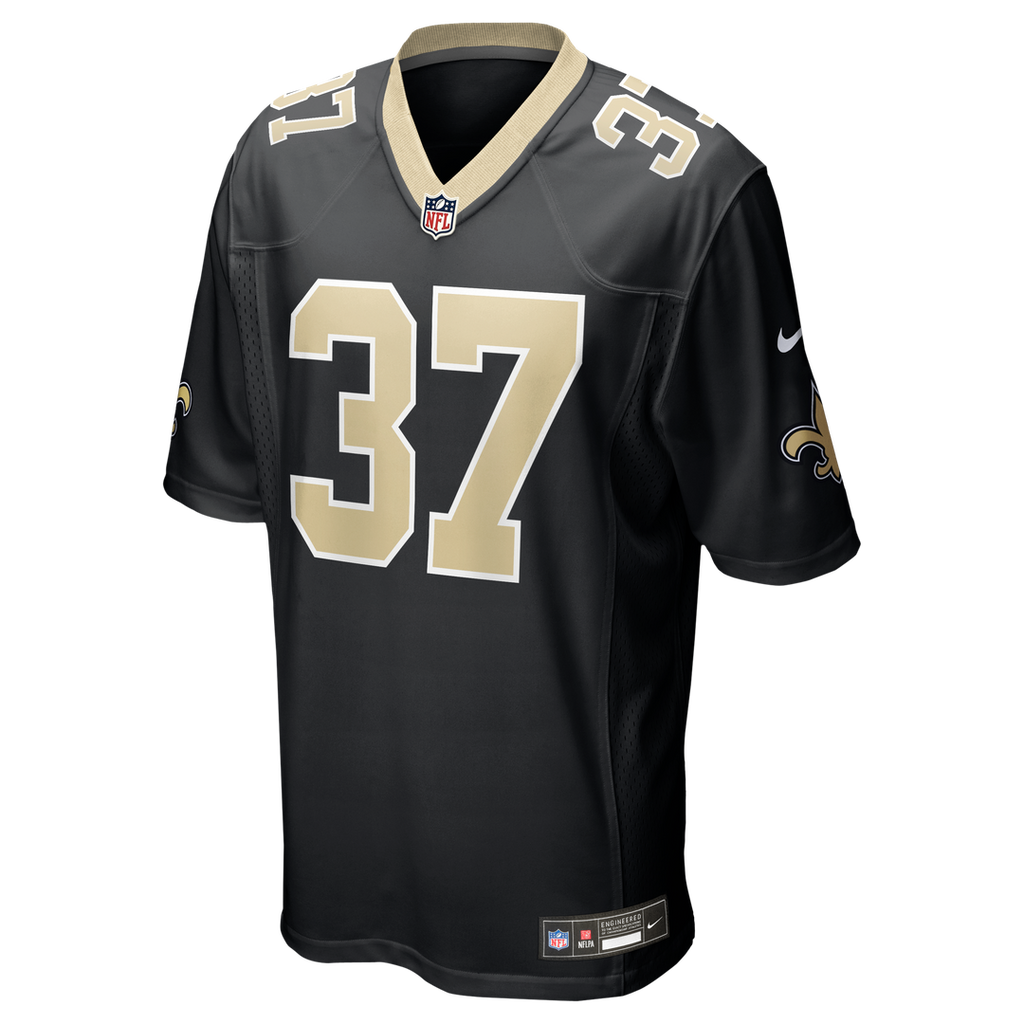 Jordan Mims New Orleans Saints Team Game Jersey - Black