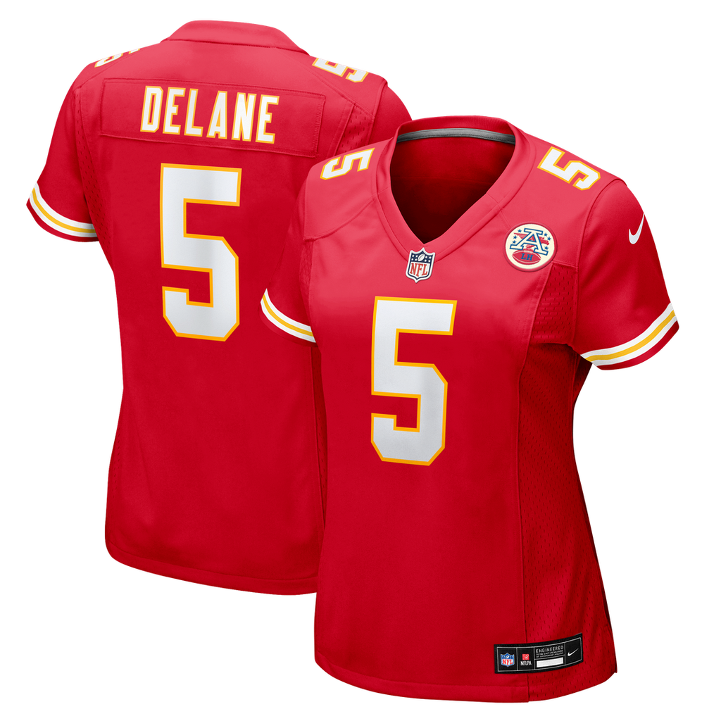 Mansoor Delane Kansas City Chiefs Women's Game Jersey - Red