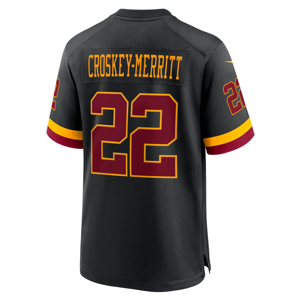 Jacory Croskey - Merritt Washington Commanders Game Super Bowl Era Jersey - White