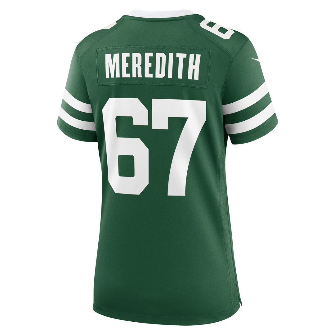 Jordan Meredith New York Jets Women's Team Game Jersey - Legacy Green