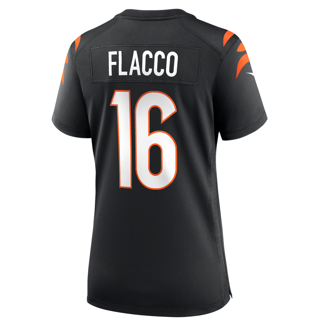 Joe Flacco Cincinnati Bengals Women's Team Game Jersey - Black