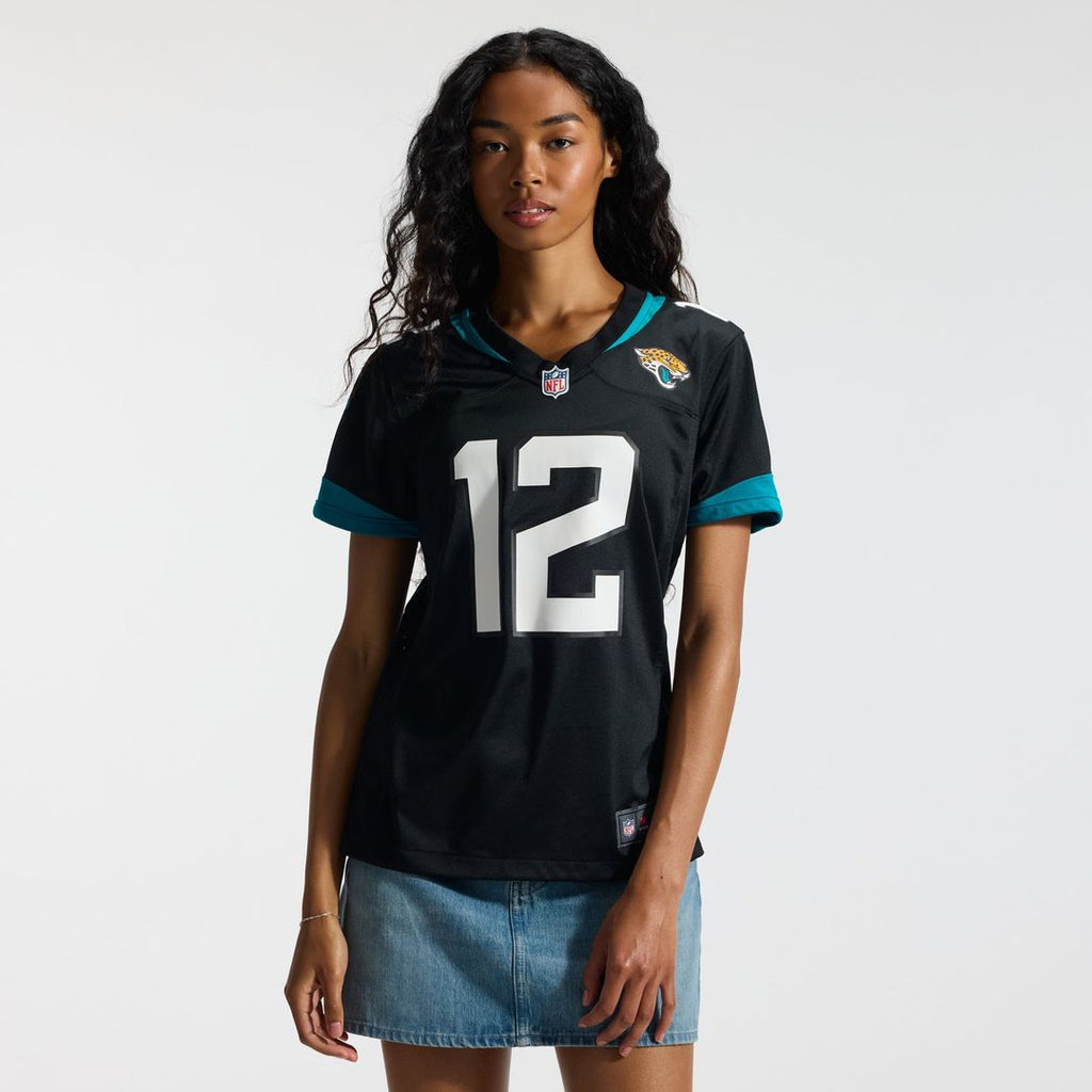 Travis Hunter Jacksonville Jaguars Women's Alternate Game Jersey - Black