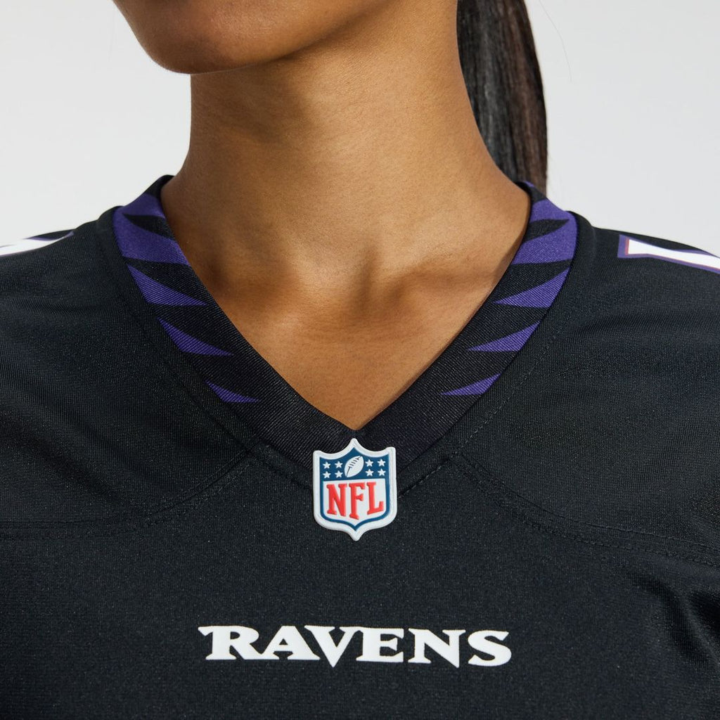 Kyle Hamilton Baltimore Ravens Women's Alternate Game Jersey - Black