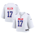 Josh Allen Buffalo Bills Women's Cropped Fashion Game Jersey - White