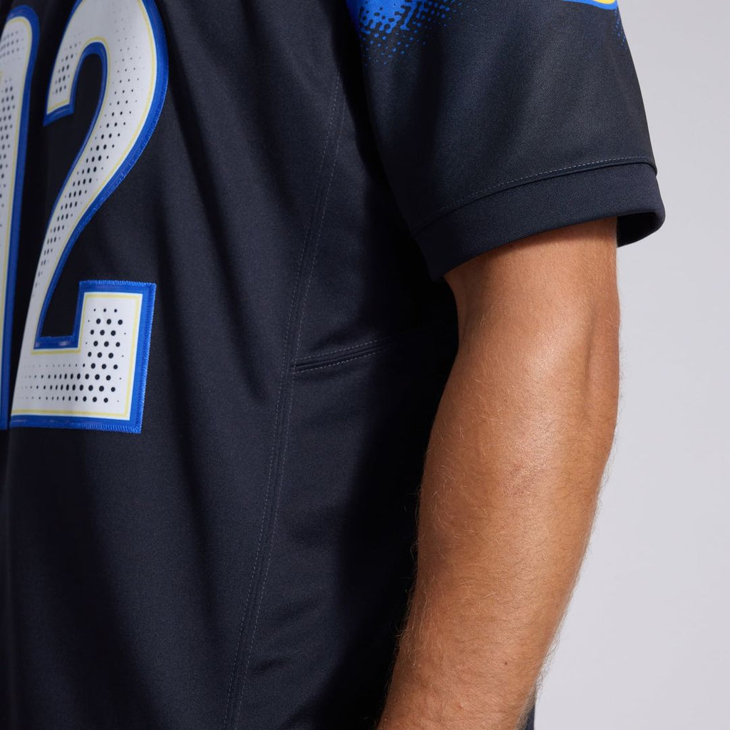 Puka Nacua Los Angeles Rams Rivalries Collection Stitched Limited Jersey - Dark Blue