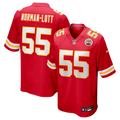 Omarr Norman - Lott Kansas City Chiefs Team Game Jersey - Red