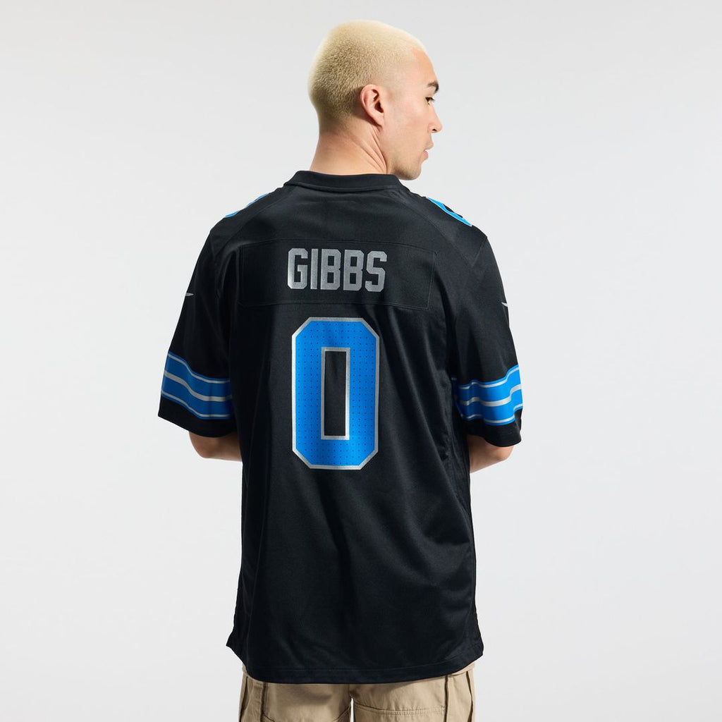 Jahmyr Gibbs Detroit Lions 2nd Alternate Game Player Jersey - Black