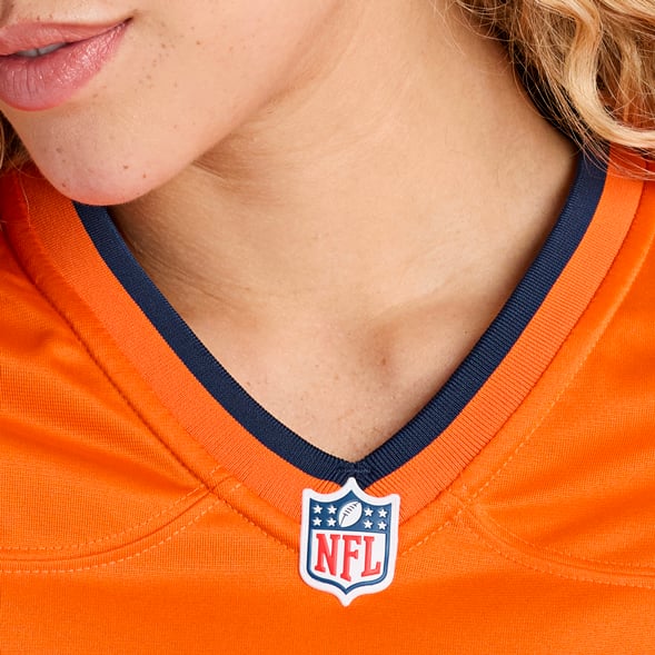 Denver Broncos Women's #1 Mom Game Jersey - Orange