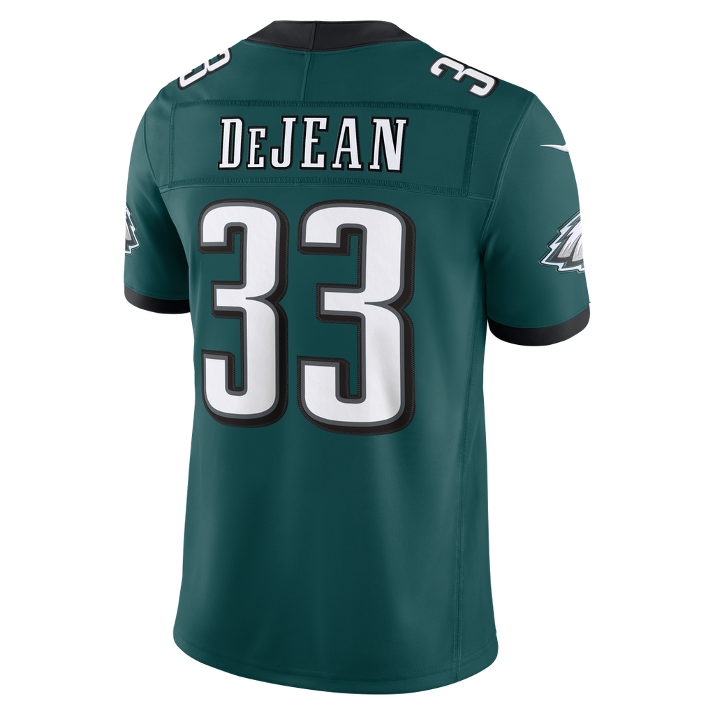 Cooper DeJean Philadelphia Eagles Team Vapor F.U.S.E. Stitched Limited Jersey - Midnight Green