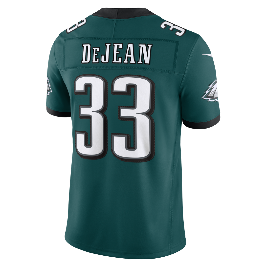 Cooper DeJean Philadelphia Eagles Team Vapor F.U.S.E. Stitched Limited Jersey - Midnight Green