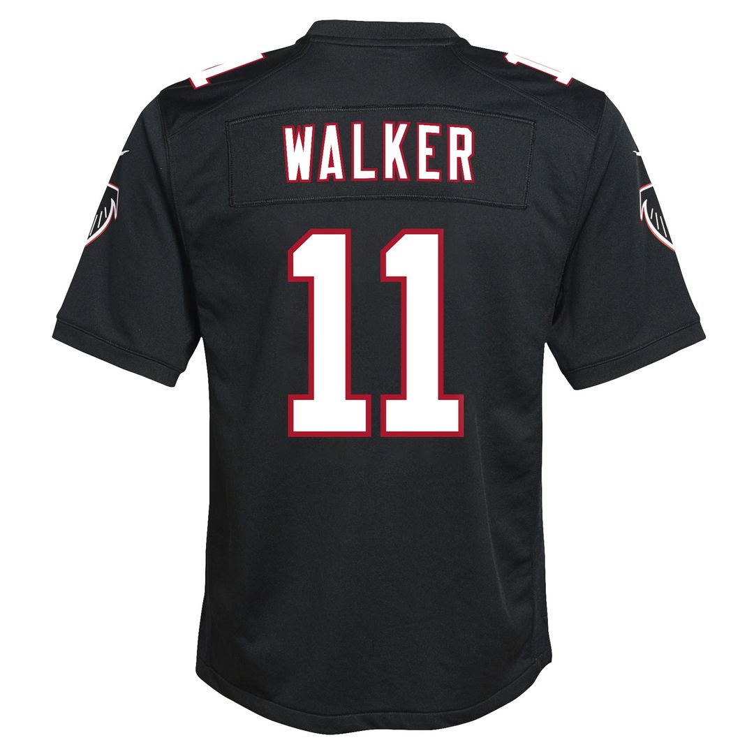 Jalon Walker Atlanta Falcons Youth Alternate Game Jersey - Black