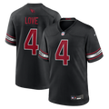 Jeremiyah Love Arizona Cardinals Alternate Game Player Jersey - Black