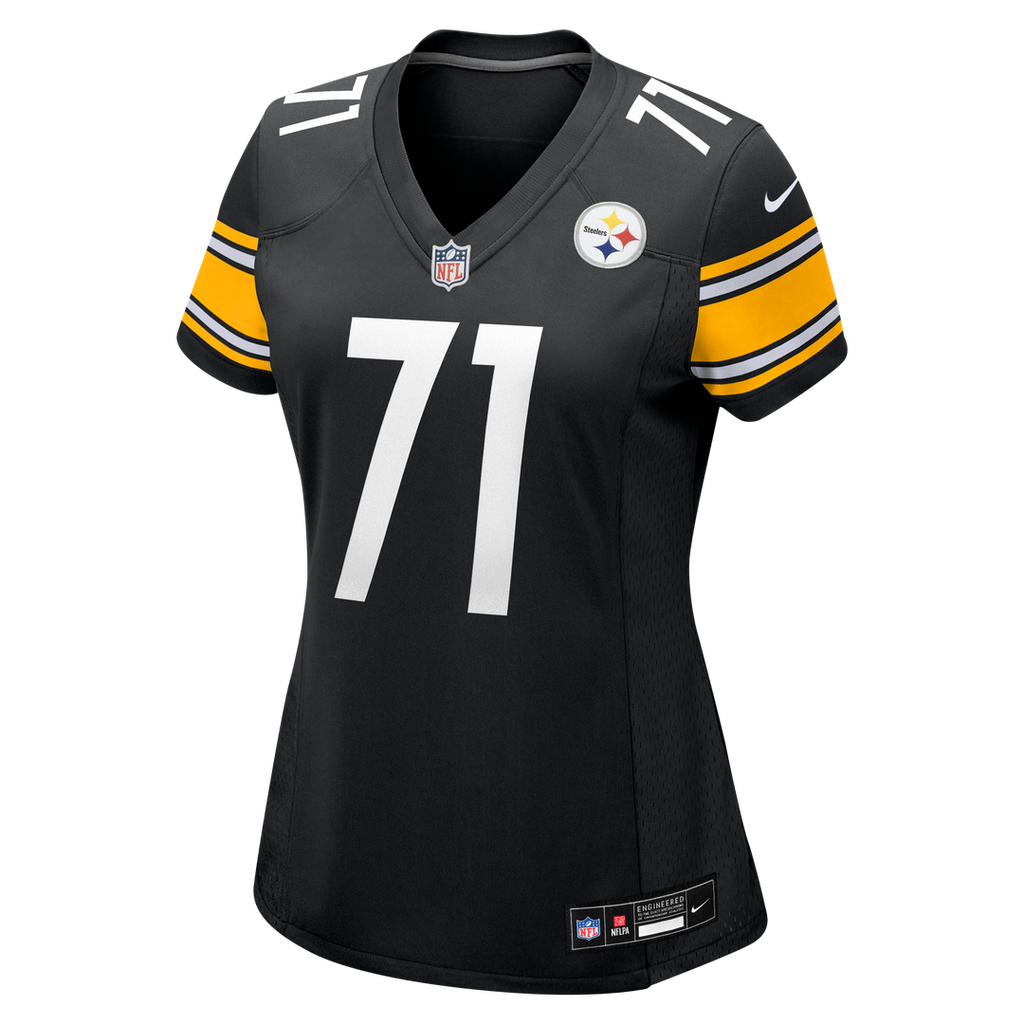 Max Iheanachor Pittsburgh Steelers Women's Team Game Jersey - Black