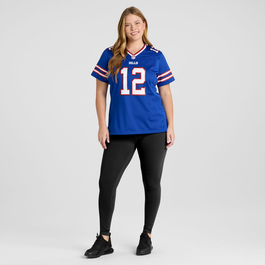 Joe Ferguson Buffalo Bills Women's Game Retired Player Jersey - Royal