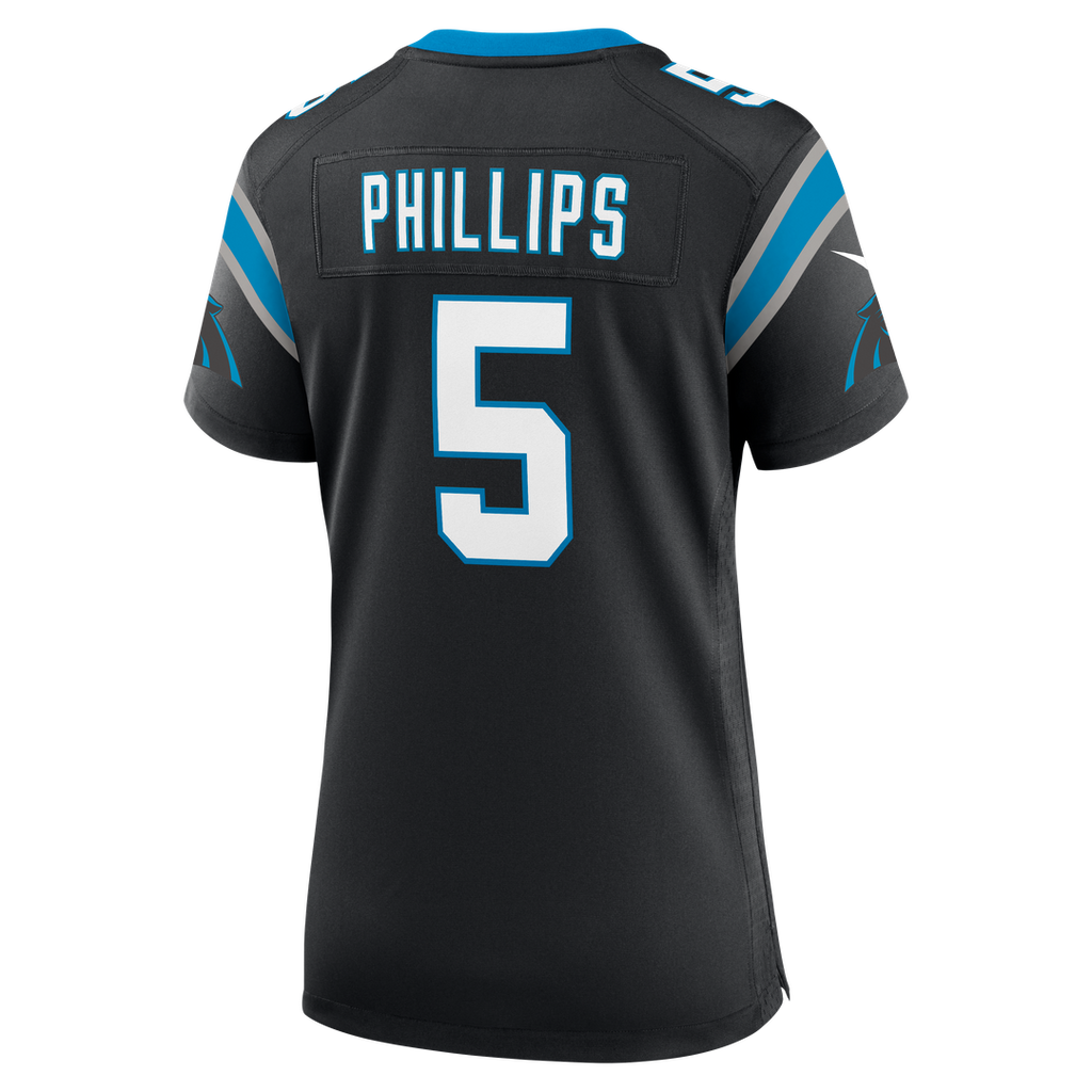Jaelan Phillips Carolina Panthers Women's Team Game Jersey - Black