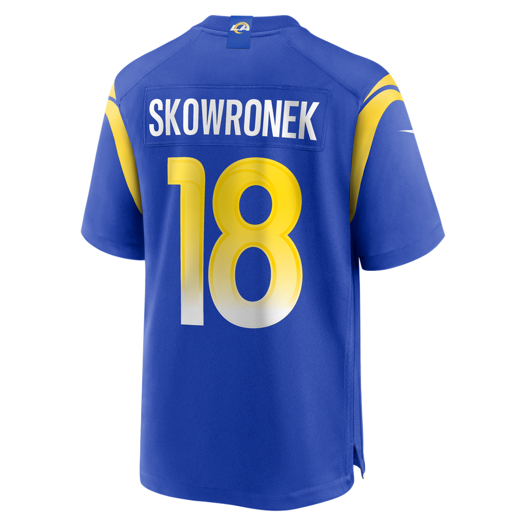 Ben Skowronek Los Angeles Rams Game Jersey - Royal