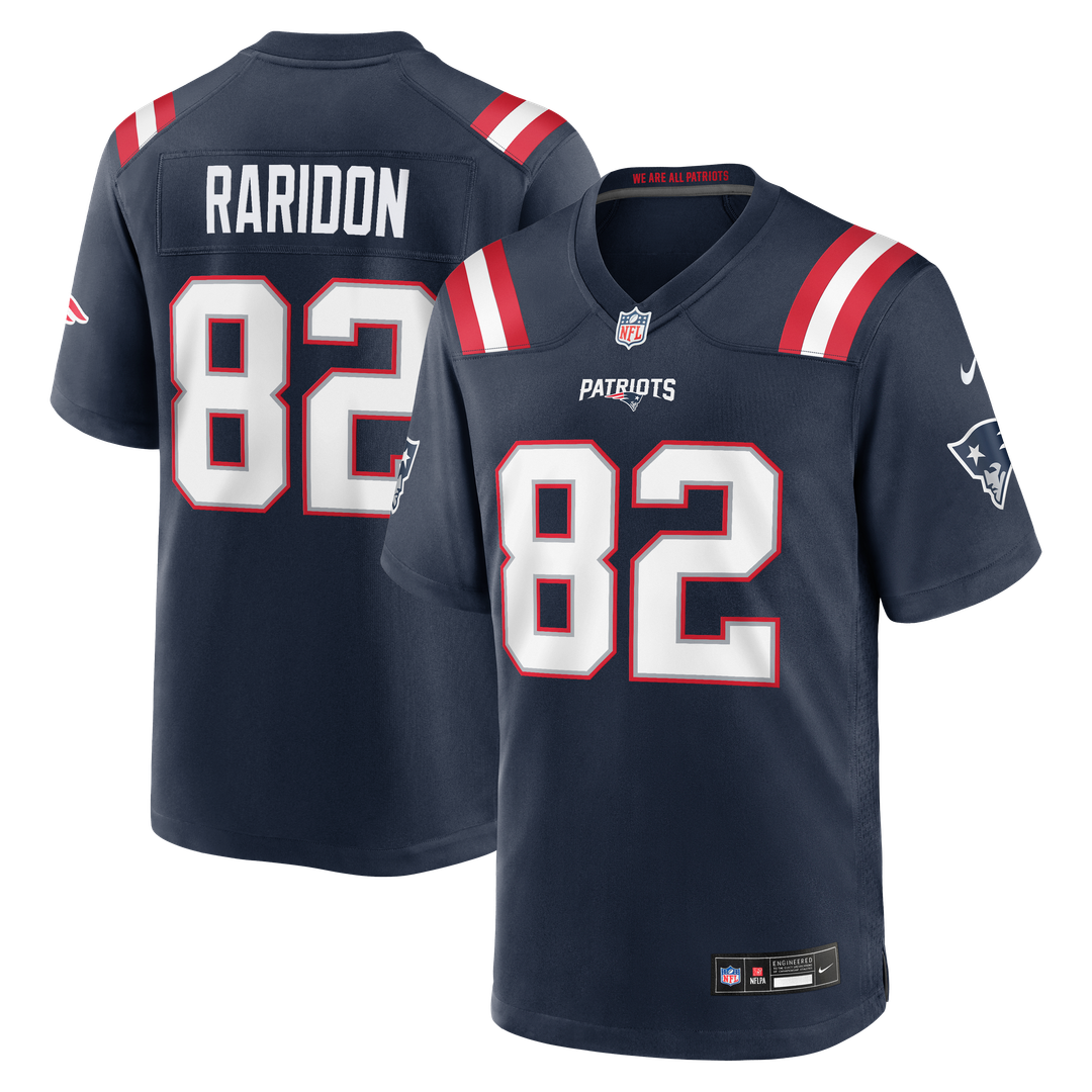 Eli Raridon New England Patriots Team Game Jersey - Navy
