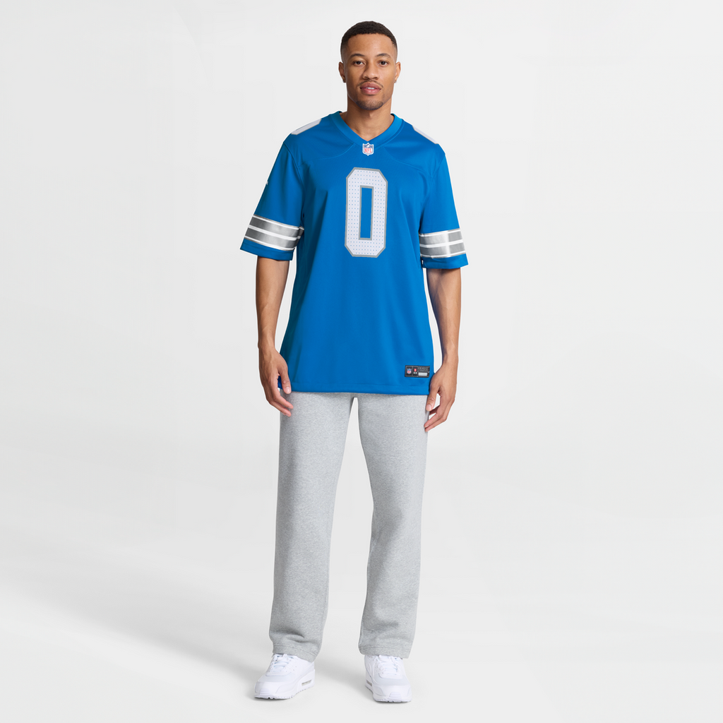 Jahmyr Gibbs Detroit Lions Game Player Jersey - Blue