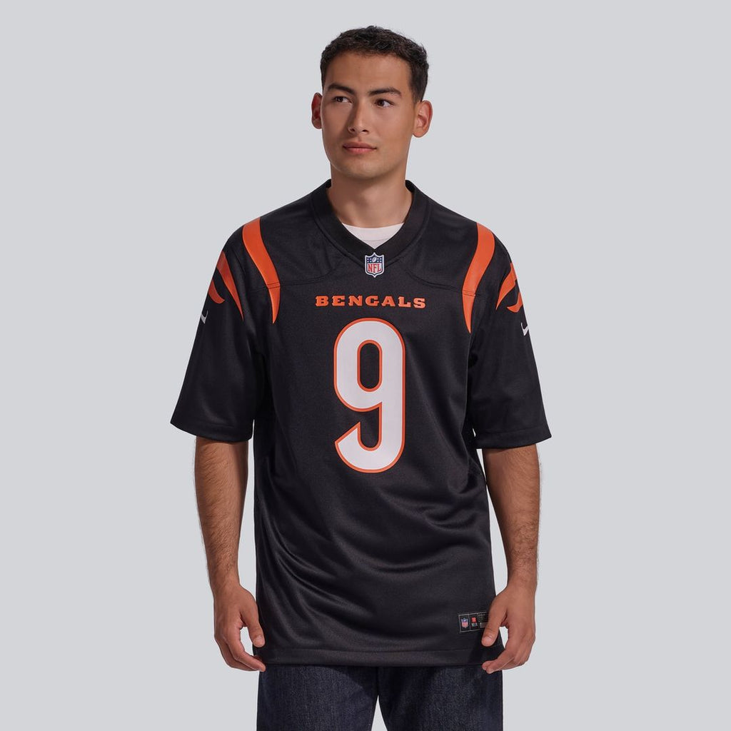 Joe Burrow Cincinnati Bengals Player Game Jersey - Black
