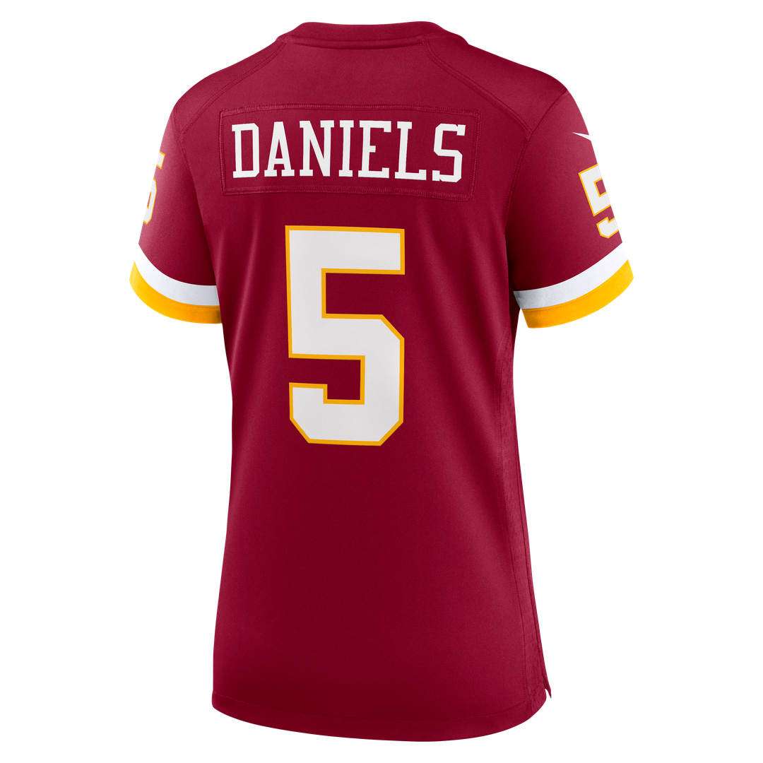 Jayden Daniels Washington Commanders Women's Hail Raiser Alternate Game Jersey - Black