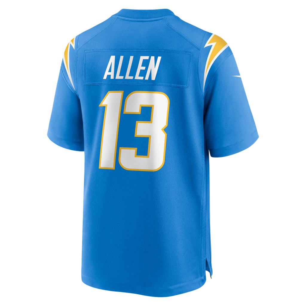 Keenan Allen Los Angeles Chargers Game Player Jersey - Powder Blue