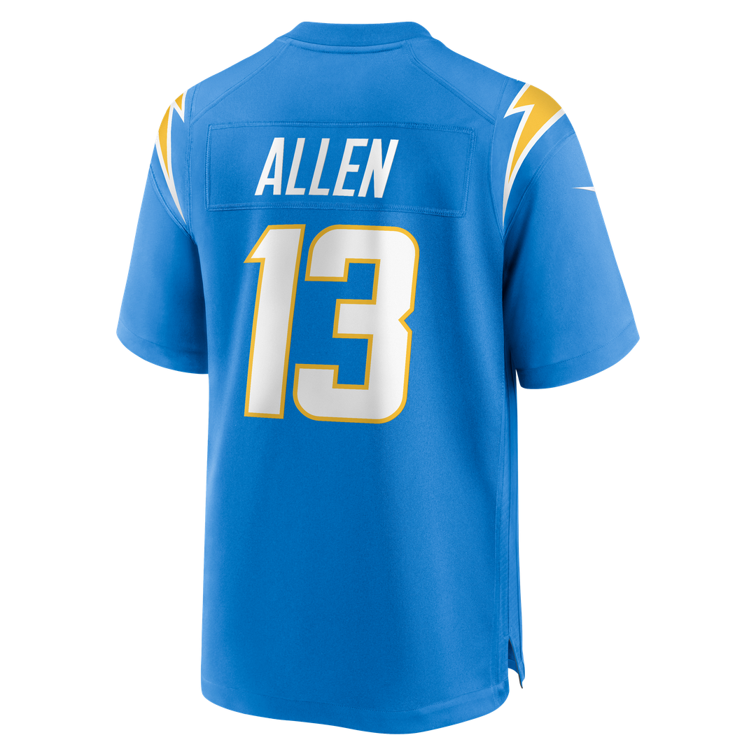 Keenan Allen Los Angeles Chargers Game Player Jersey - Powder Blue