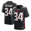 Ray Buchanan Atlanta Falcons Game Retired Player Jersey - Black