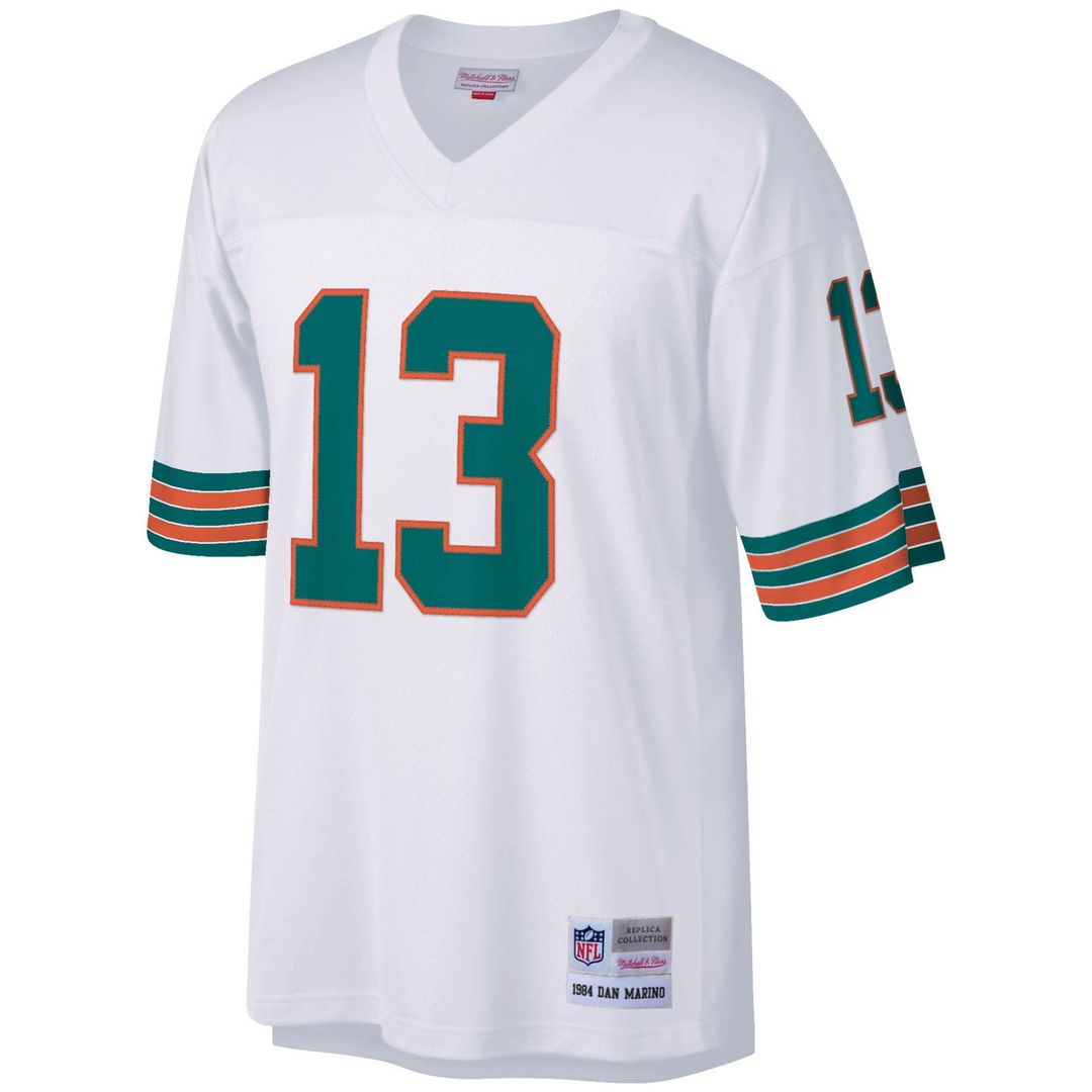 Dan Marino Miami Dolphins Big & Tall 1984 Retired Player Replica Jersey - White