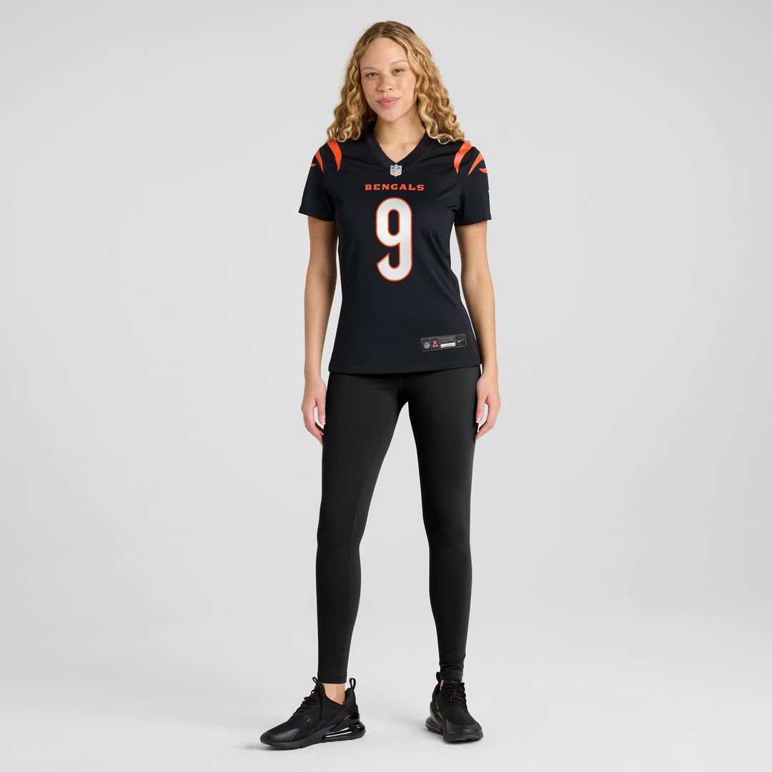 Joe Burrow Cincinnati Bengals Women's Player Game Jersey - Black