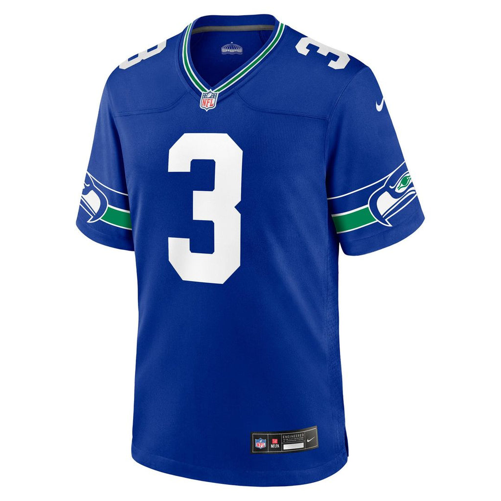 Nick Emmanwori Seattle Seahawks Team Game Jersey - College Navy