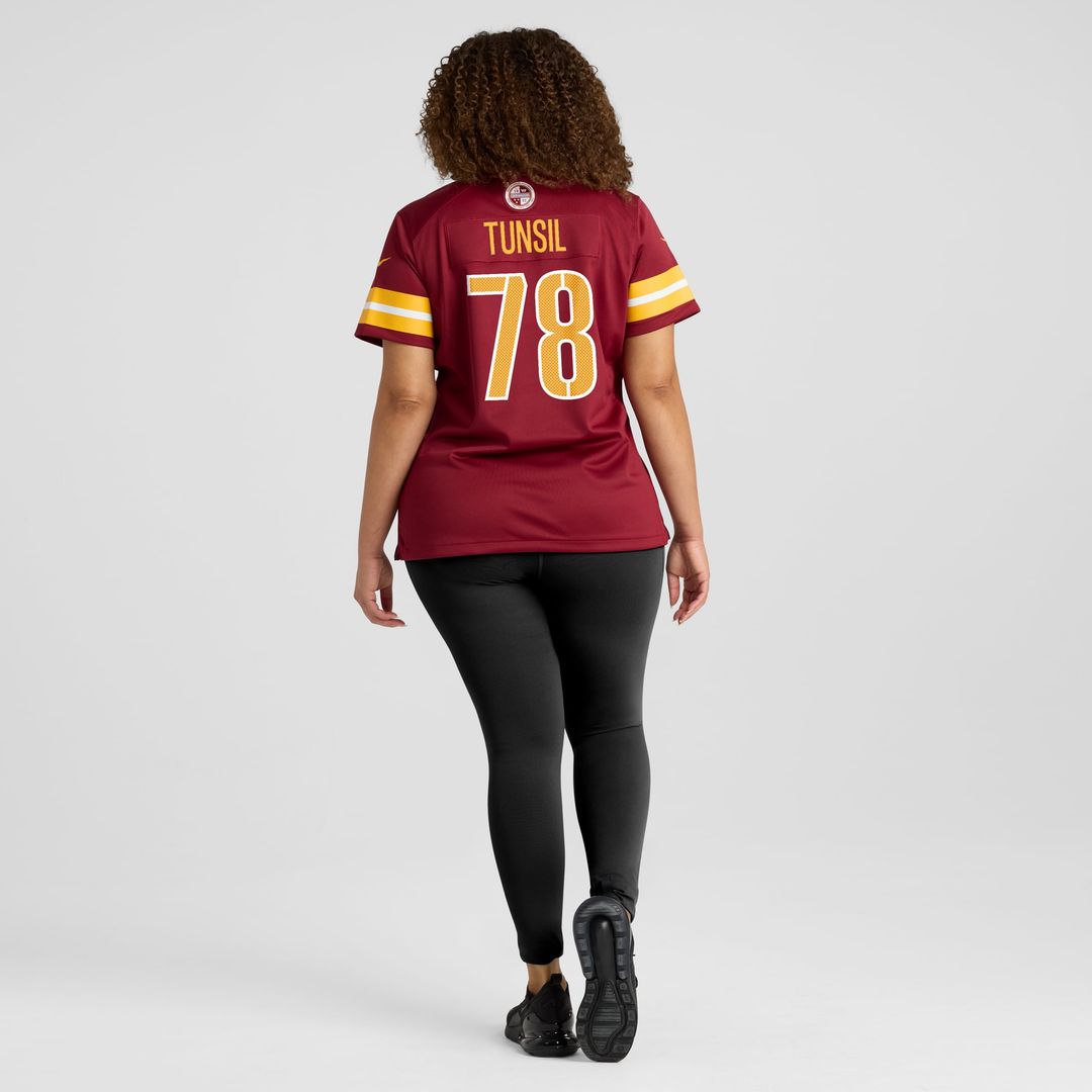 Laremy Tunsil Washington Commanders Women's Team Game Jersey - Burgundy