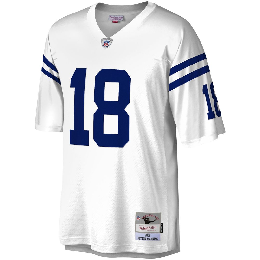 Peyton Manning Indianapolis Colts Legacy Replica Jersey - White