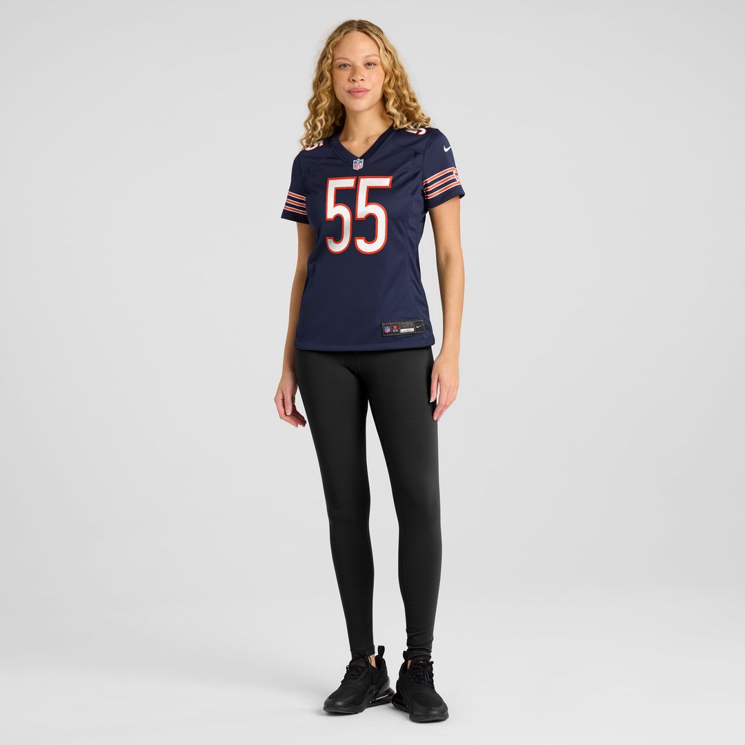 Lance Briggs Chicago Bears Women's Game Retired Player Jersey - Navy