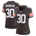 Zion Washington Cleveland Browns Women's Team Game Jersey - Brown