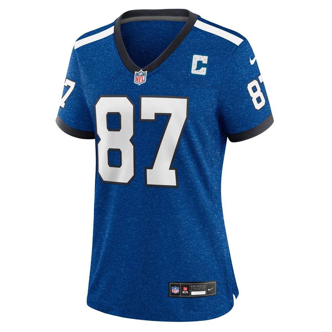Reggie Wayne Indianapolis Colts Women's Indiana Nights Alternate Game Jersey - Royal