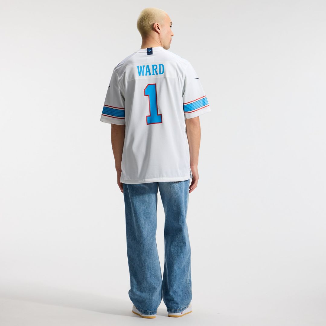 Cameron Ward Tennessee Titans Game Jersey - White
