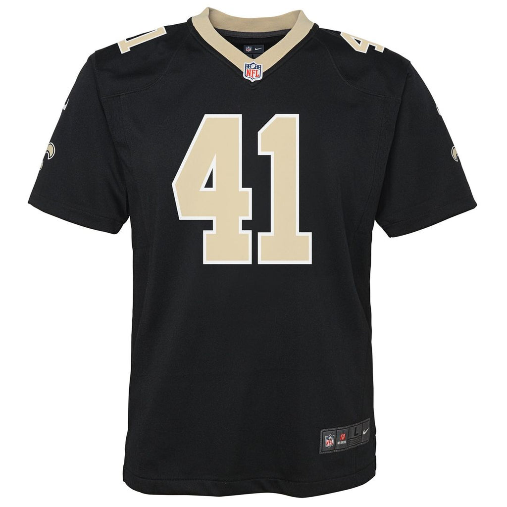 Alvin Kamara New Orleans Saints Youth Game Jersey - White